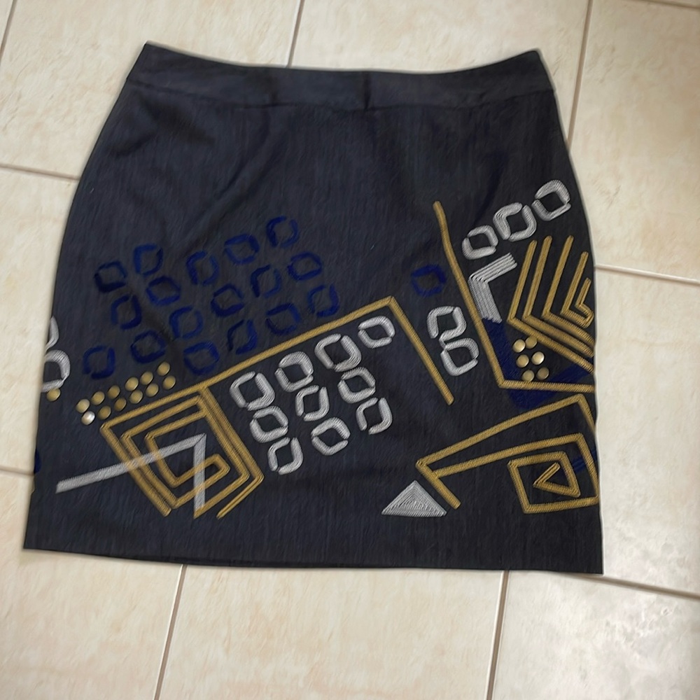 Stunning detailed skirt.